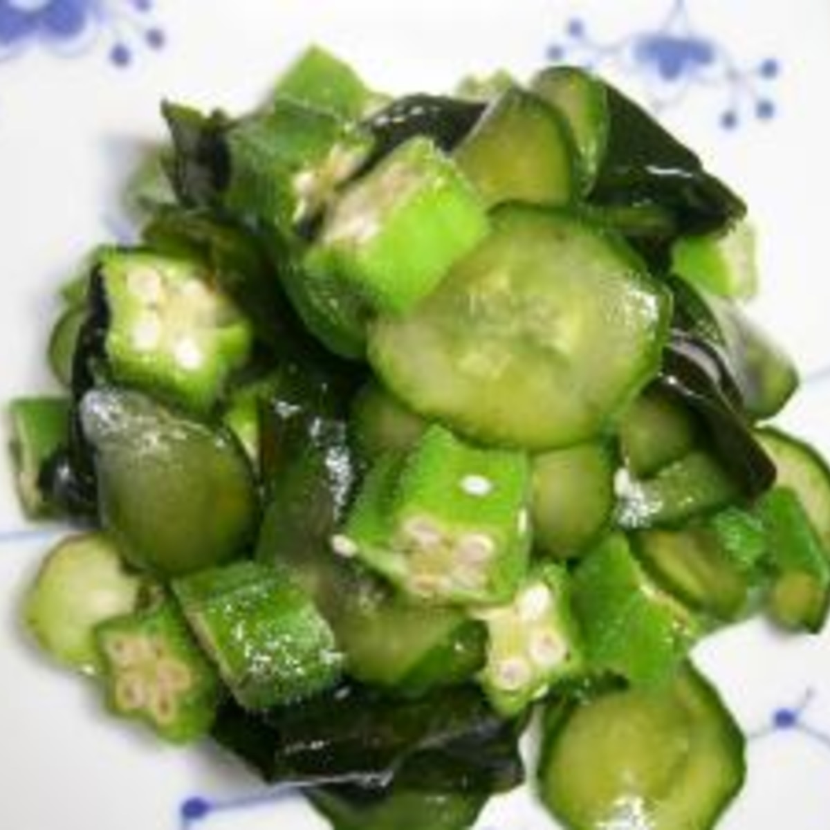 オクラ きゅうり ワカメのめんつゆ和え レシピ 作り方 By V るん 0394 楽天レシピ オクラ きゅうり ワカメのめんつゆ和え レシピ 作り方 By V るん 0394 楽天レシピ